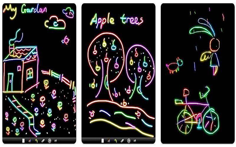 tampilan aplikasi Kids Doodle (dok. Google Play Store/Kids Doodle)