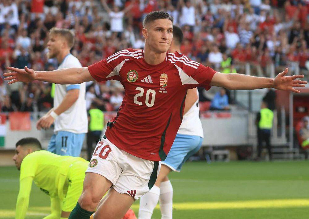 Roland Sallai saat membela Timnas Hungaria. (instagram.com/rolandsallai)