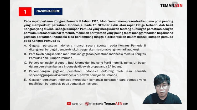 5 Kanal YouTobe Terpopuler untuk Belajar Tes SKD CPNS, Mudah | IDN Times