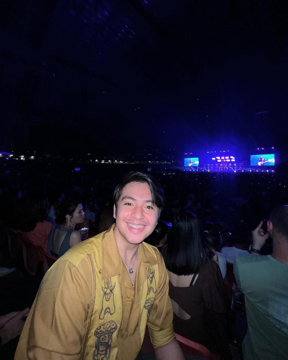 potret Shenina Cinnamon dan Angga Yunanda nonton konser Bruno Mars (instagram.com/shenacinnamon)