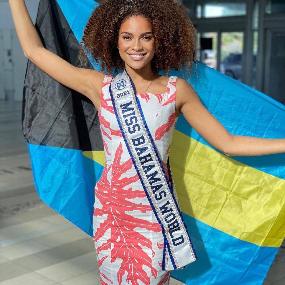 Potret Miss Bahama 2021, Sienna Evans (instagram.com/missbahamasorg)