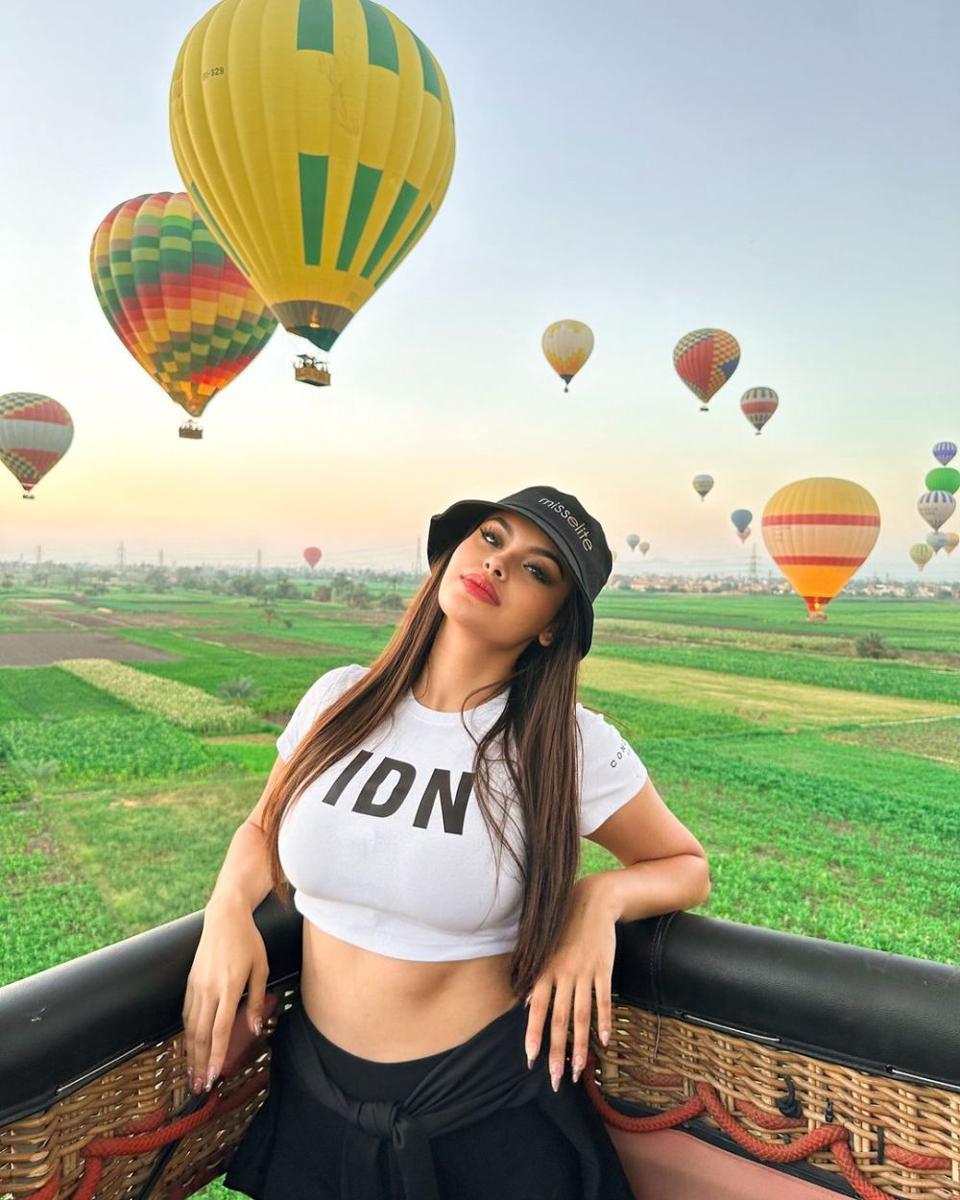 Potret Kompilasi Tawana Sheldrick di Karantina Miss Elite World 2024 (Instagram.com/tawanasheldrickk)