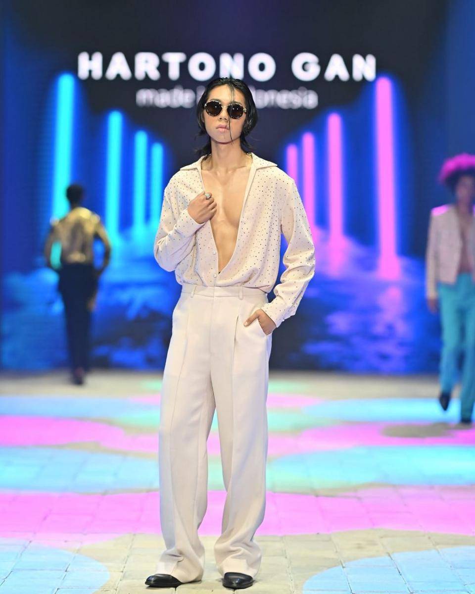 Hartono Gan di Plaza Indonesia Men's Fashion Week (instagram.com/plazaindonesia)