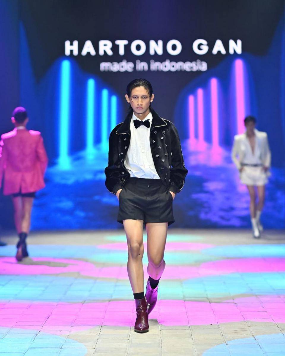 Hartono Gan di Plaza Indonesia Men's Fashion Week (instagram.com/plazaindonesia)