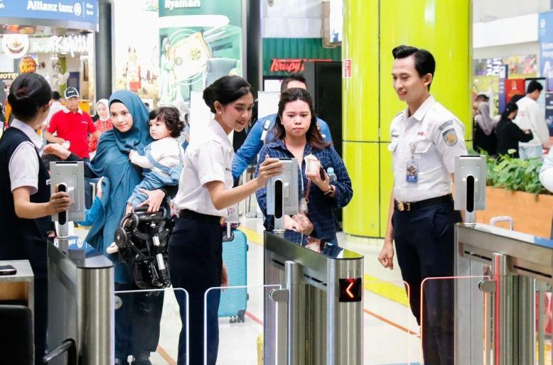 Fasilitas face recognition boarding gate KA (Dok KAI)