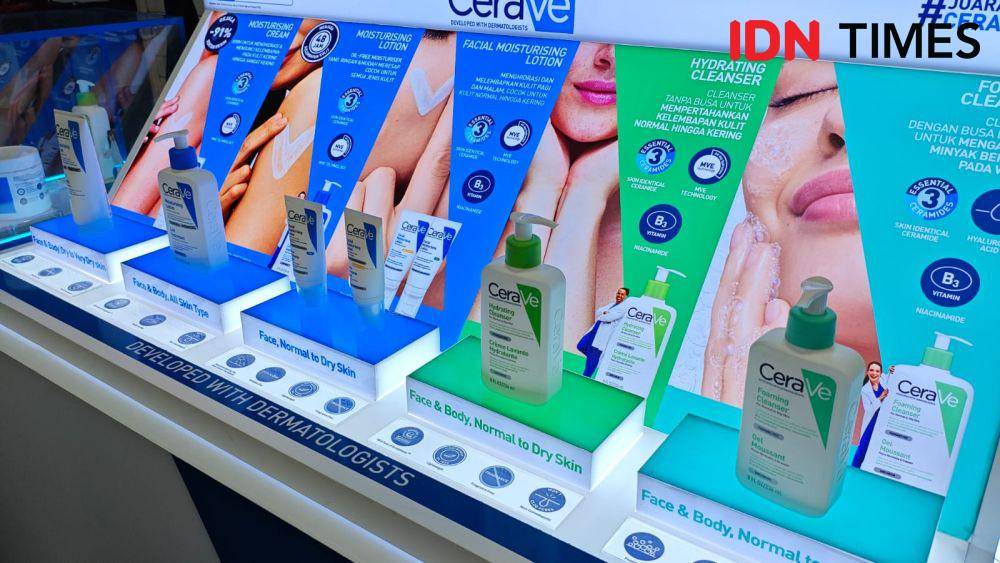 Rangkaian perawatan CeraVe (IDN Times/Febriyanti Revitasari)