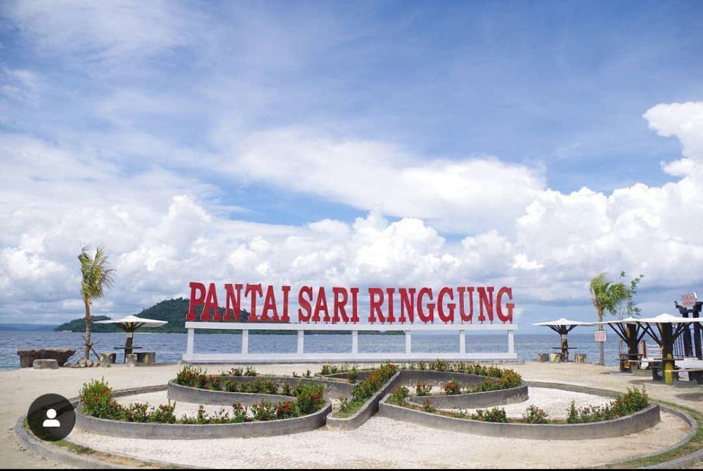 Pantai Sari Ringgung Lampung: Lokasi, Daya Tarik dan Tiket Masuk
