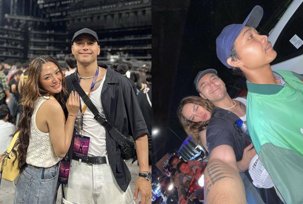 7 Potret Siti Badriah dan Krisjiana Nonton Bruno Mars, Pulang Cengtri