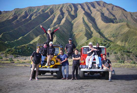 Open trip Amtra Journey. (website.com/malang.amtrajourney.com)