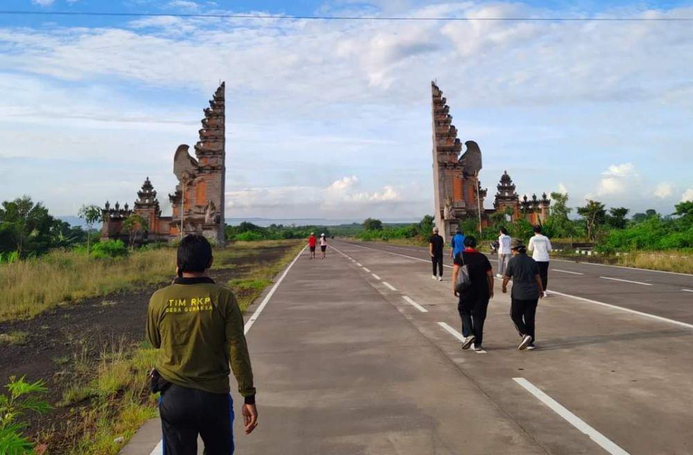 Suasana di depan proyek PKB Klungkung. (Dok. IDN Times/istimewa)