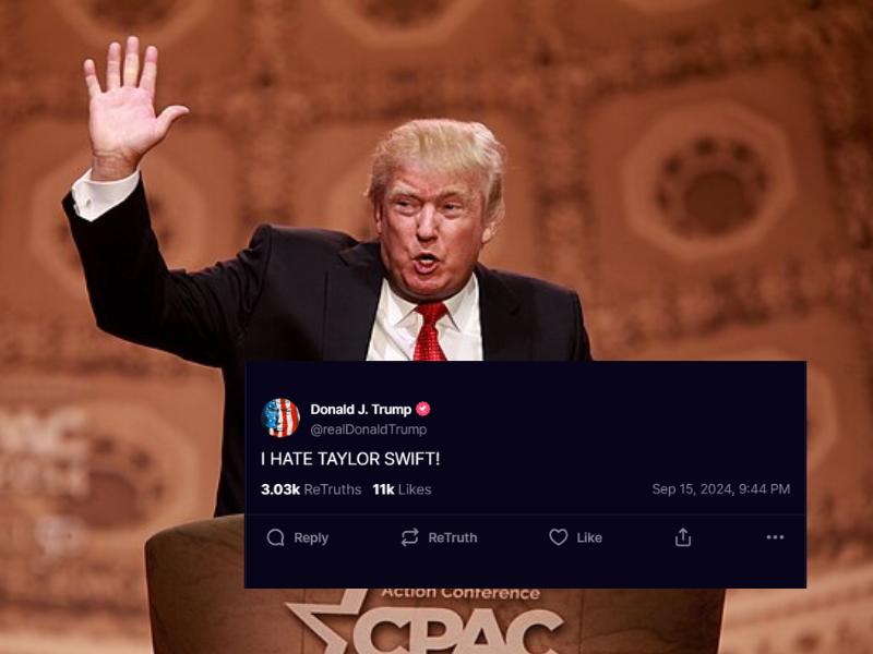 Donald Trump: Saya Benci Taylor Swift!