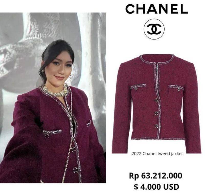harga fashion item menantu Presiden Jokowi (Instagram.com/pejabatfashion_)