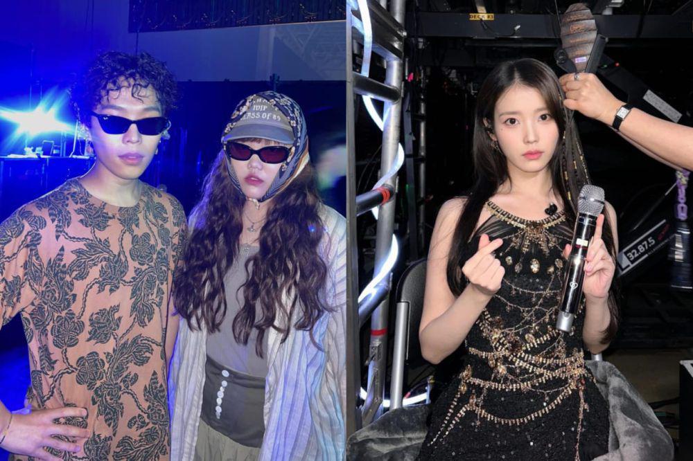 AKMU dan IU (instagram.com/leechanhyuk | instagram.com/dlwlrma)