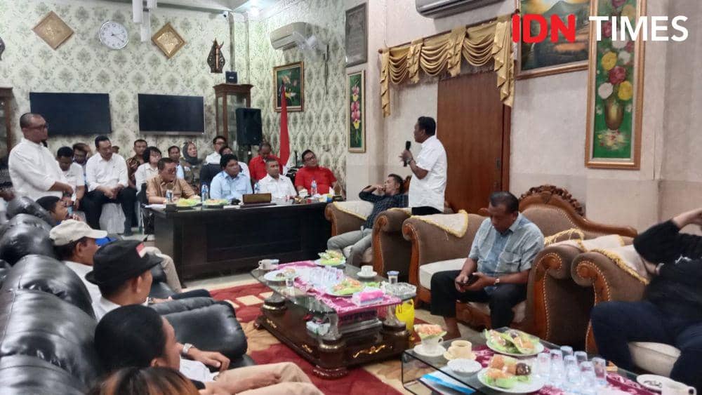 Acara konsolidasi pemenangan Luthfi-Yasin diadakan bersama Pappera dan koalisi para advokat untuk mematangkan strategi menghadapi Pilgub Jawa Tengah. (IDN Times/Fariz Fardianto)