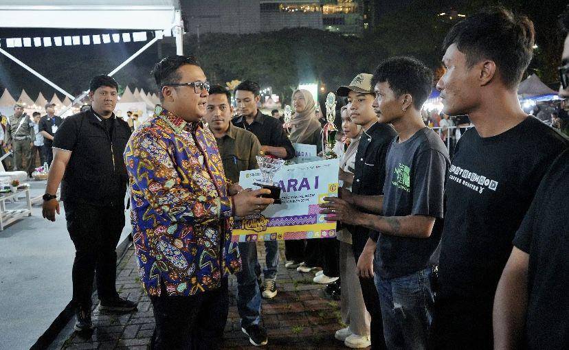 Suasana Medan Festival Kuliner di Lapangan Medan Medan (Dok. Diskominfo Medan)