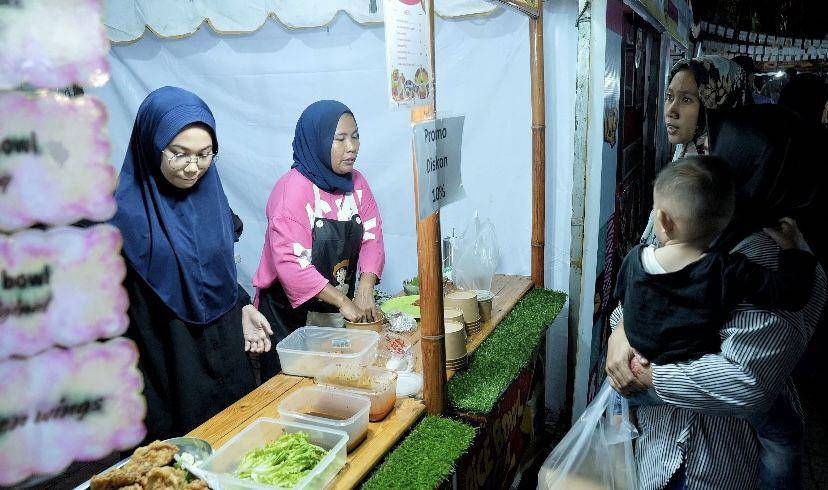 Suasana Medan Festival Kuliner di Lapangan Medan Medan (Dok. Diskominfo Medan)