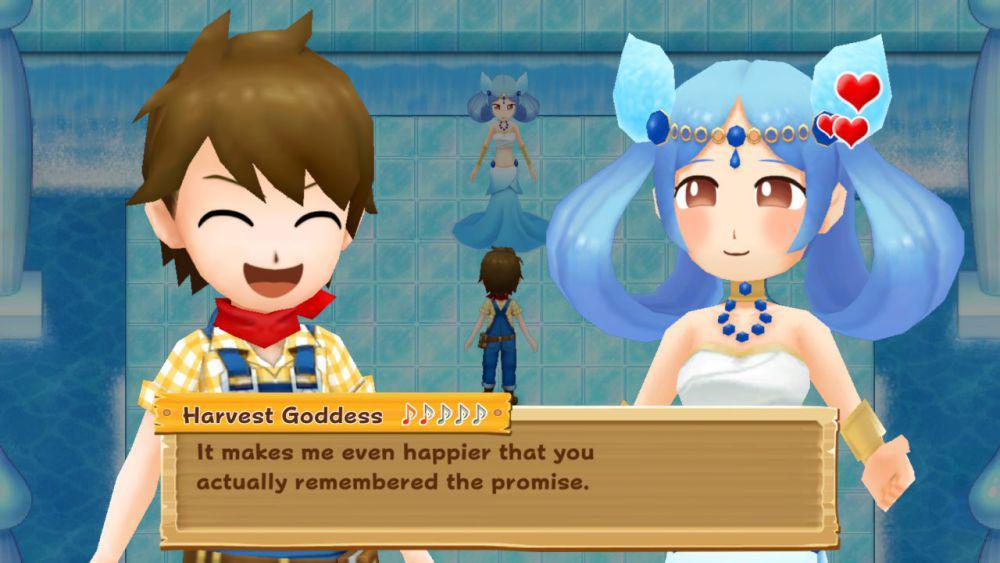 Menikahi Harvest Goddess di Harvest Moon: Light of Hope. (dok. Natsume/Harvest Moon: Light of Hope)