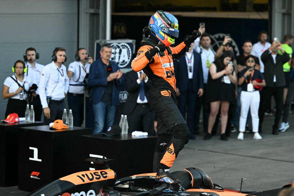 Oscar Piastri menjuarai GP Azerbaijan 2024. (x.com/F1)