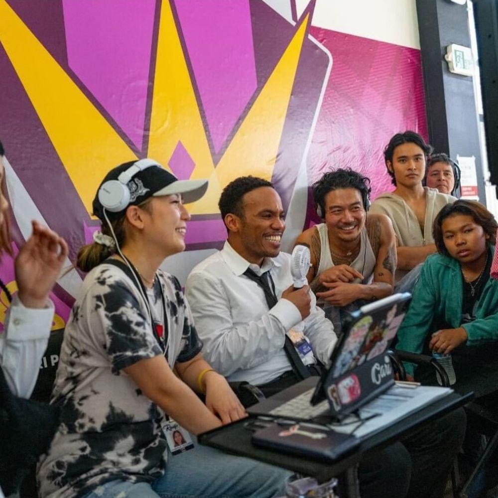 potret Anderson .Paak sebagai sutradara dan pemeran di balik layar film K-Pops (instagram.com/stampedeventures)