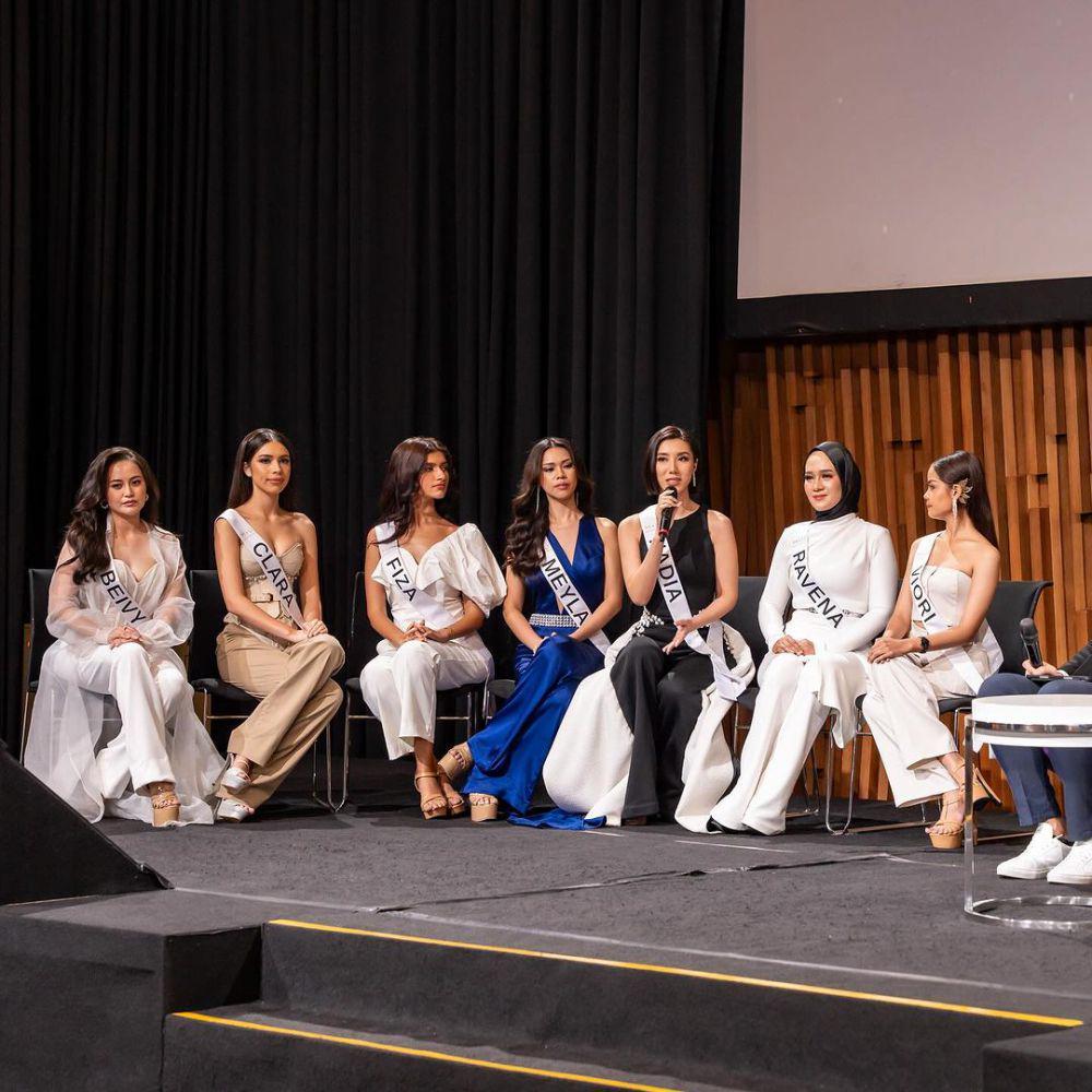 Potret Kompilasi Hari Pertama Karantina Miss Universe Indonesia 2024 (Instagram.com/missuniverseindonesia2024)