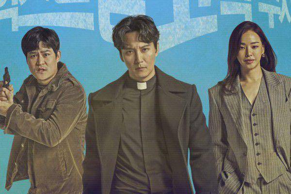 poster drama The Fiery Priest (dok.SBS/The Fiery Priest)