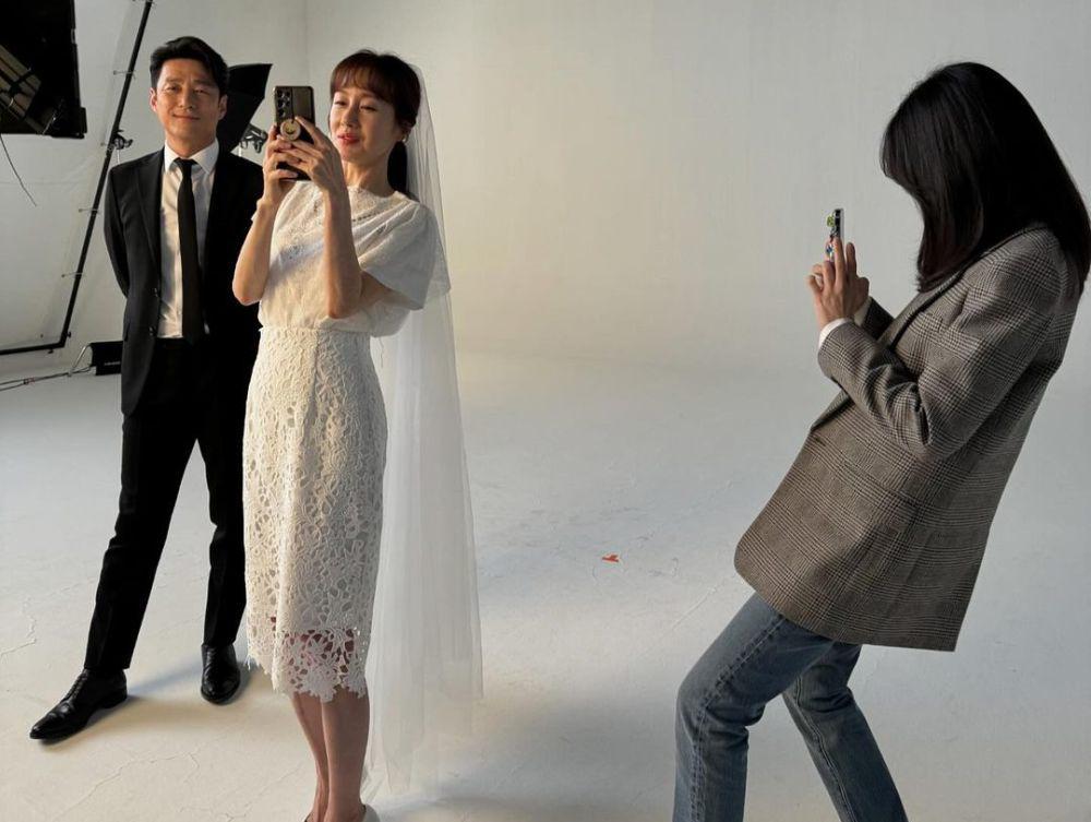 behind the scene drama Korea Romance in the House (instagram.com/marcellasne_)