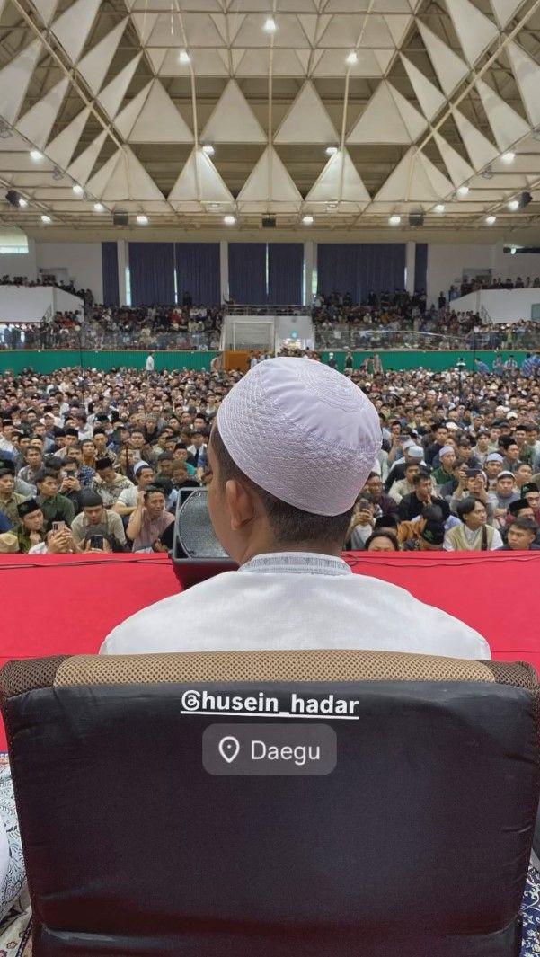 potret Habib Jafar Maulid Nabi di Korea Selatan (instagram.com/husein_hadar)