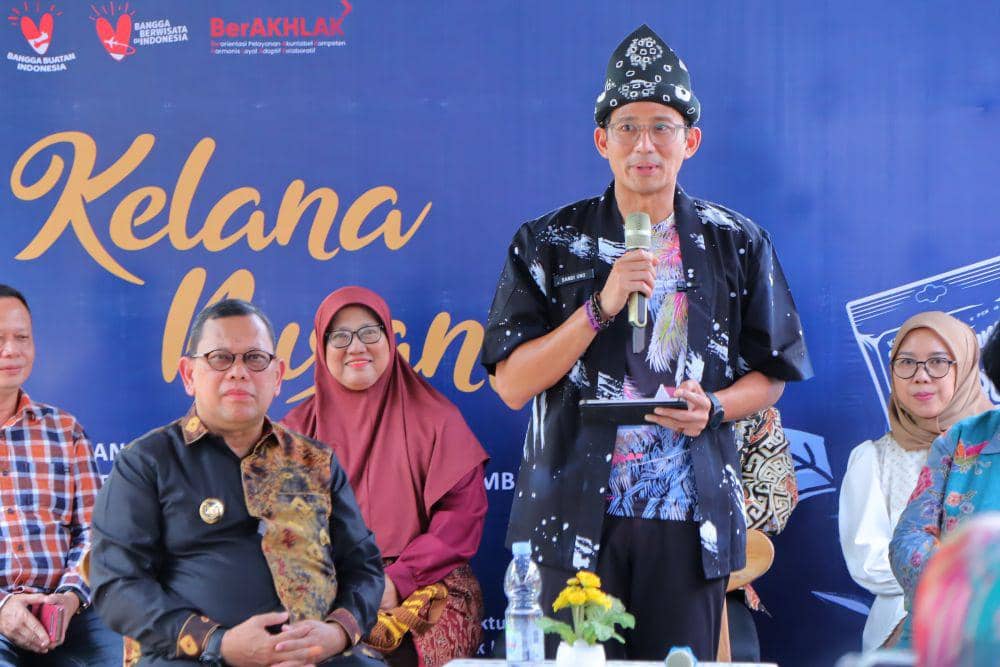 Sandiaga Uno Berkunjung ke Palembang, Ajukan Kota Kreatif ke UNESCO