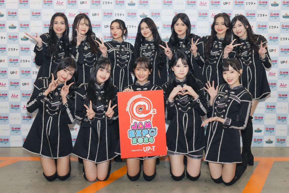 potret JKT48 di @JAM EXPO 2024 (x.com/at_jam)