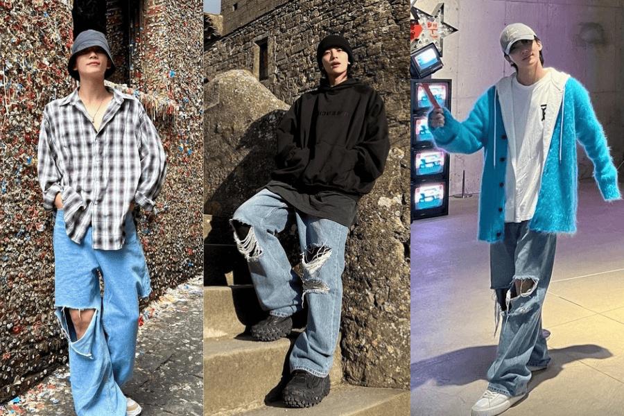 7 Inspirasi Outfit Oversize ala Jeonghan SEVENTEEN, Super Trendi!