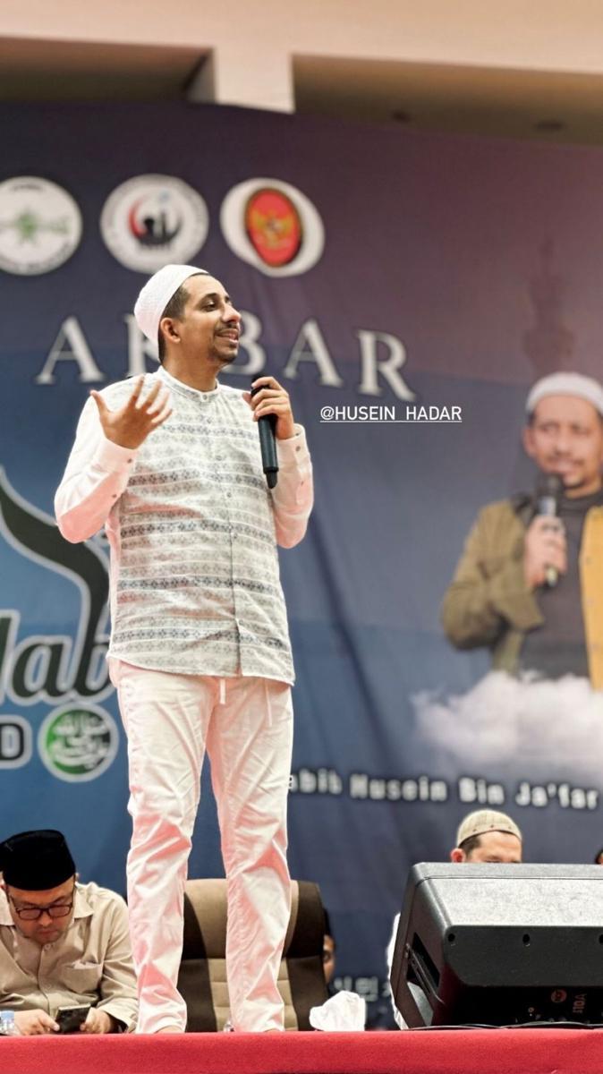 potret Habib Jafar Maulid Nabi di Korea Selatan (instagram.com/husein_hadar)