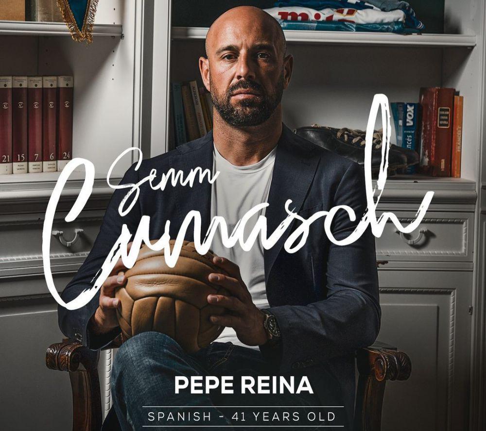 Pepe Reina (instagram.com/comofootball)