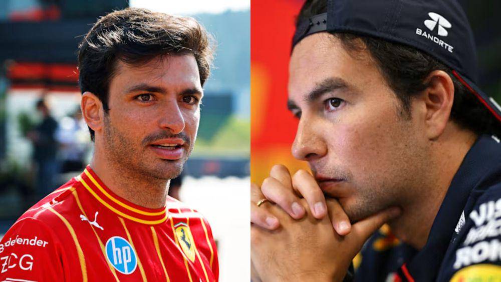 Carlos Sainz dan Sergio Perez (formula1.com)