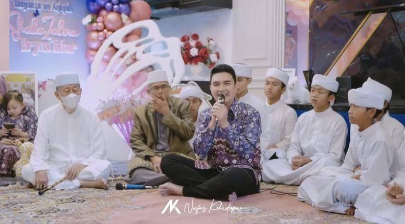potret akikah Sheika, anak keempat Aldi Taher (Instagram.com/alditaher.official)