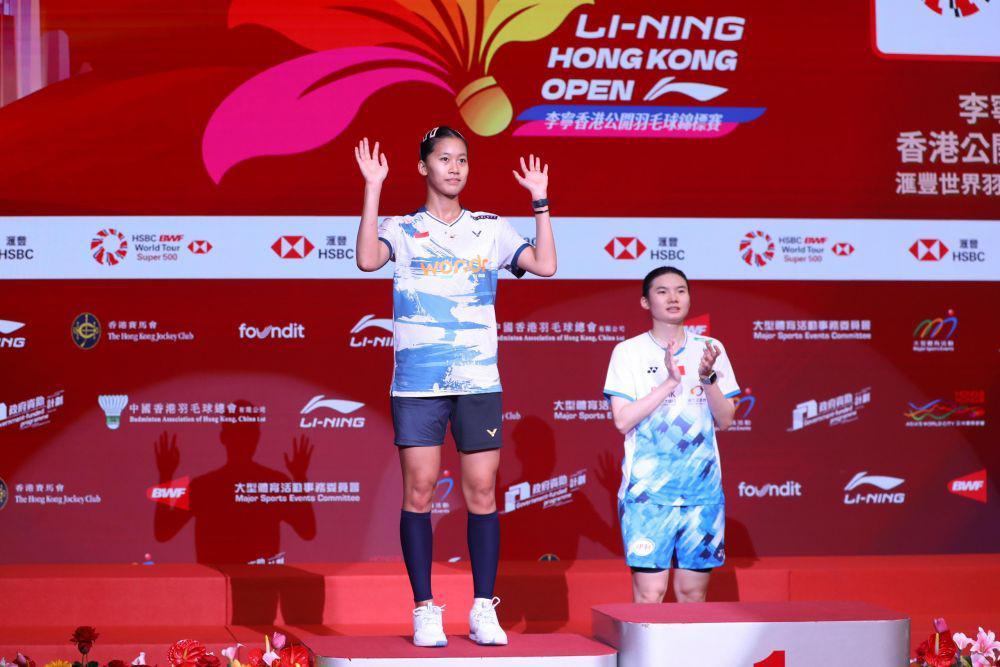 Putri Kusuma Wardani di Hong Kong Open 2024 (dok.PP PBSI)