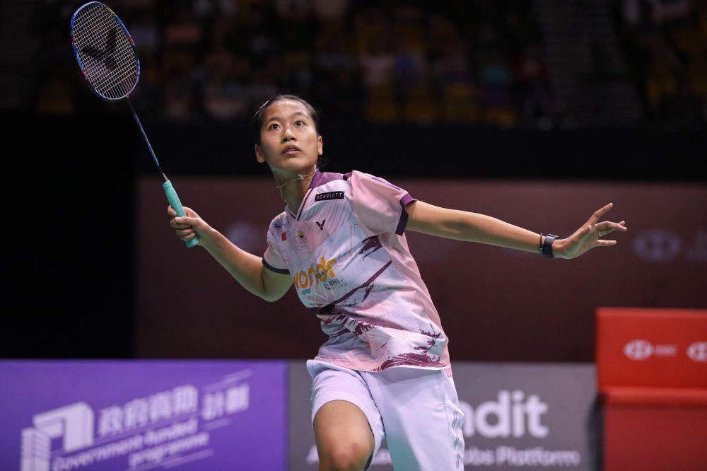 Putri Kusuma Wardani di Hong Kong Open 2024 (dok.PP PBSI)