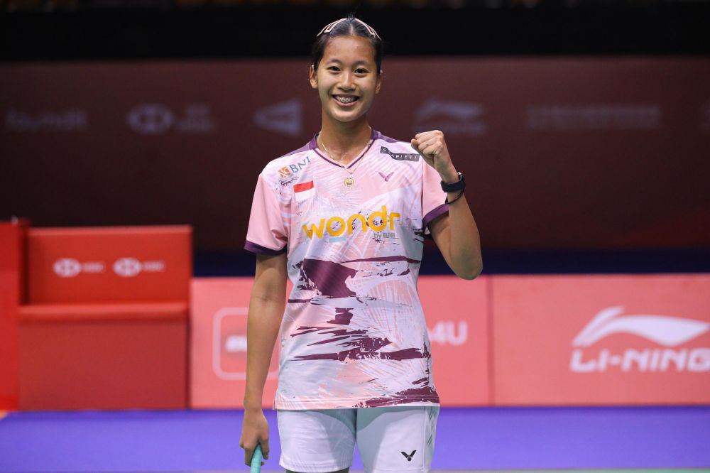 Putri Kusuma Wardani di Hong Kong Open 2024 (dok.PP PBSI)