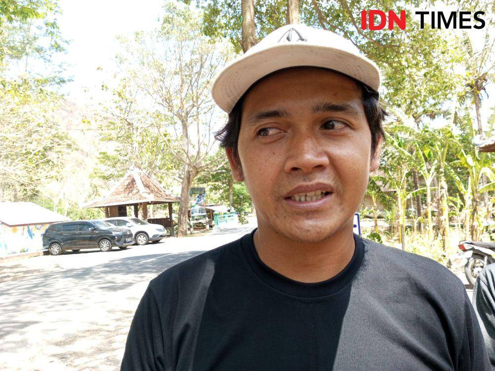 Ketua Taruna Tani Hijaunya Cinta, Kalurahan Sriharjo, Anton.(IDN Times/Daruwaskita)