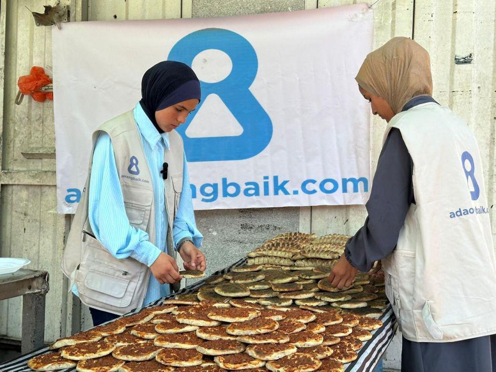 Lembaga Kemanusiaan Ada Orang Baik Salurkan Bantuan Makanan ke Gaza