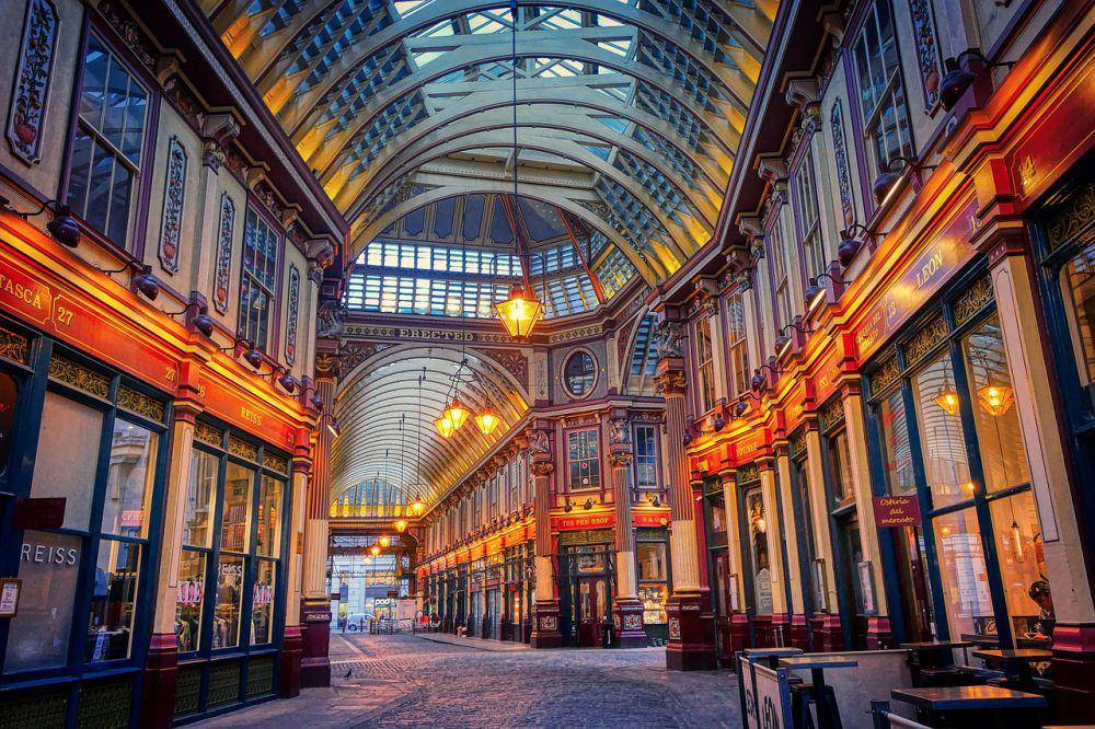 foto Leadenhall Market, London (pixabay.com/fietzfotos)