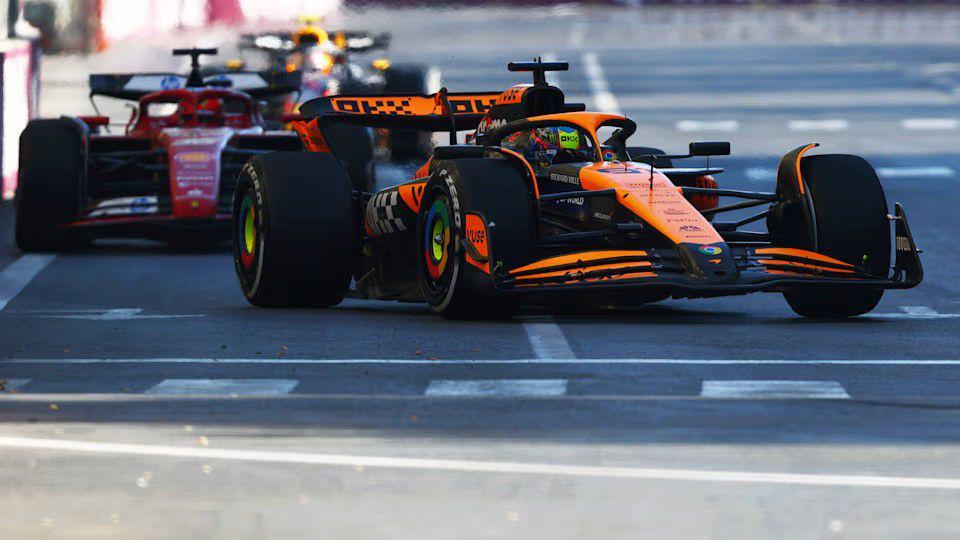 Oscar Piastri saat menjalani balapan GP Azerbaijan 2024. (formula1.com)