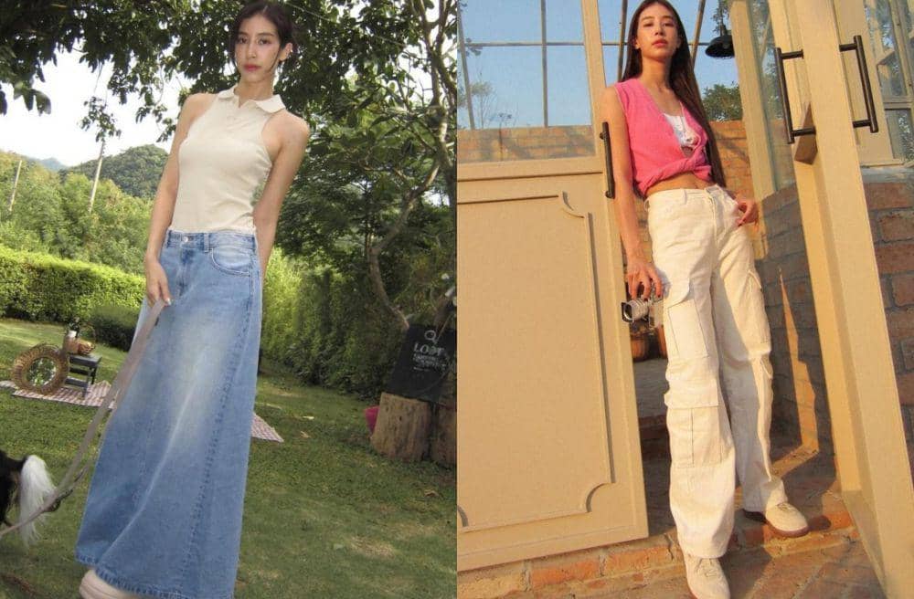 8 Ide Outfit Casual Sleeveless ala Mint Chalida, Super Comfy!