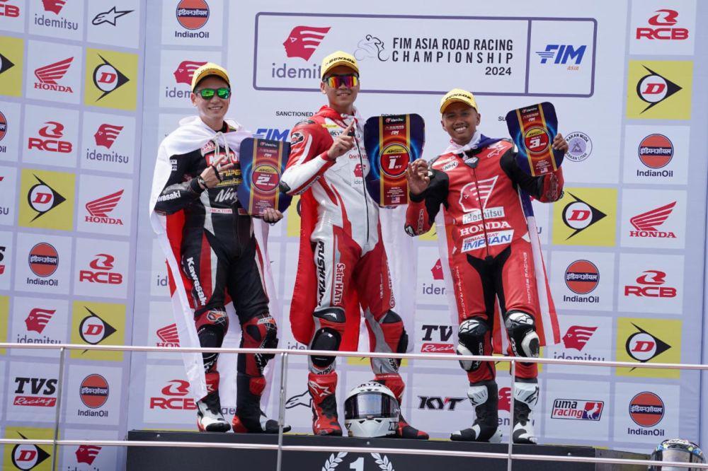 Pembalap Astra Honda Raih Podium ARRC Sepang (Dok. IDN Times)