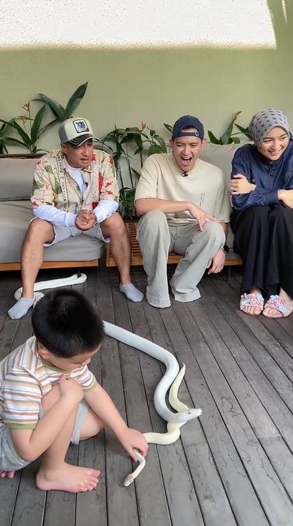 Athar main ular (instagram.com/citraciki)