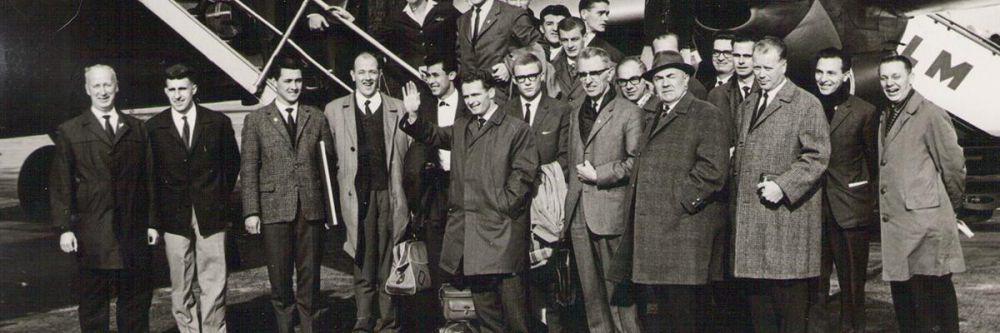Willem II menghadapi Manchester United pada babak pertama Piala Winners 1963/1964. (willem-ii.nl)