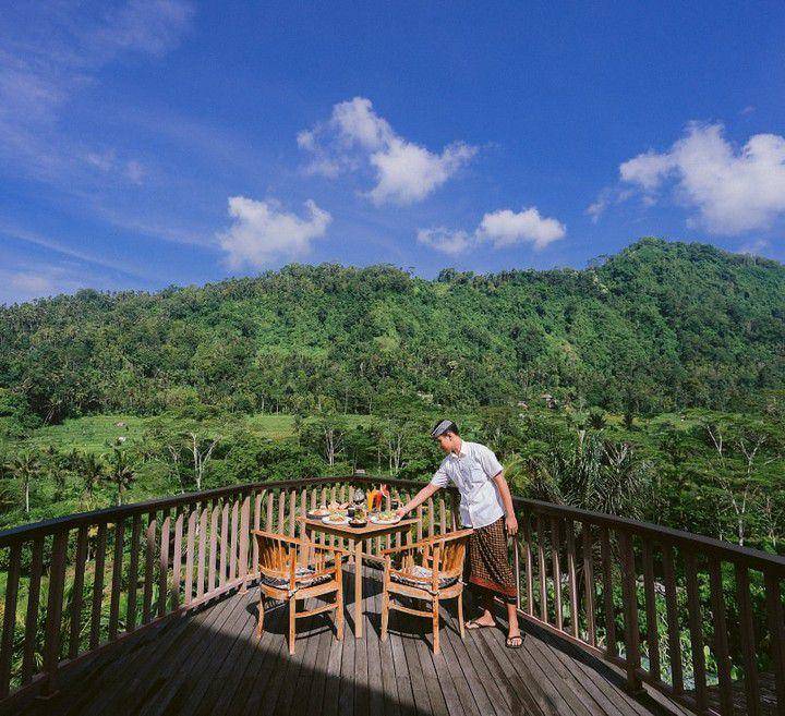 Pemandangan di Sleeping Gajah Kitchen & Lounge (instagram.com/sleepinggajah)
