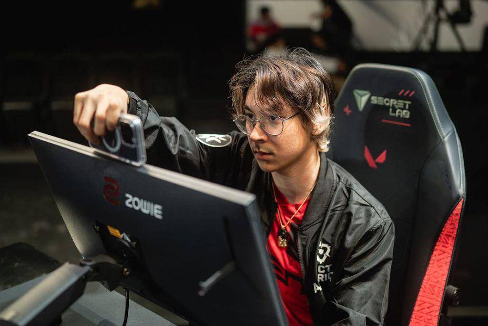 Potret TenZ saat bertanding dalam gelaran Last Chance Qualifier VCT Americas 2023. (Instagram.com/Sentinel)