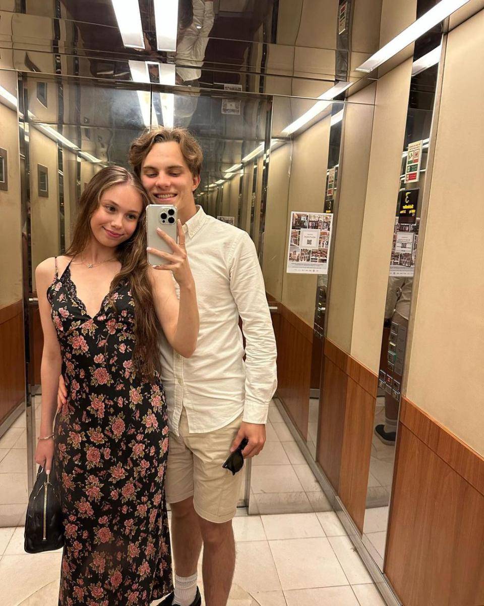 potret Oscar Piastri dan Lily Zneimer (instagram.com/oscarpiastri)