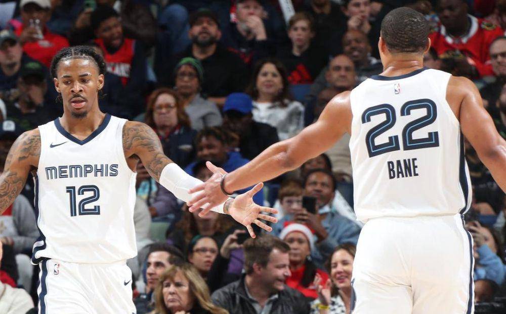 Ja Morant (12) dan Desmond Bane (22) (instagram.com/_dbane1)