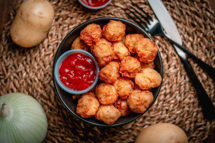 ilustrasi bakso udang (freepik.com/wirestock)